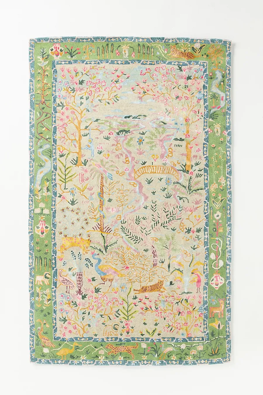 Hand Tufted Wool Blend Rug