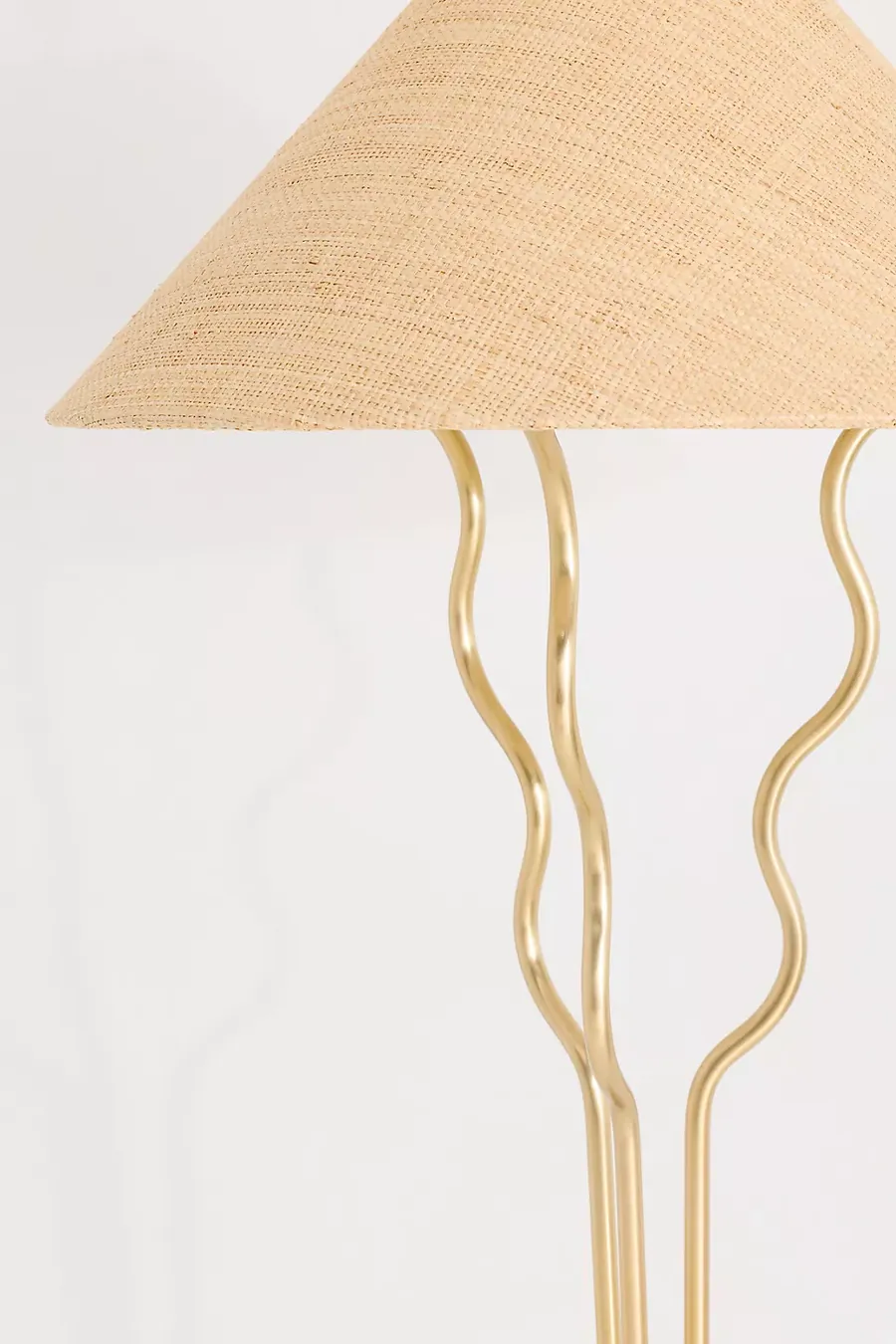 Wavy Shaded Floor Lamp